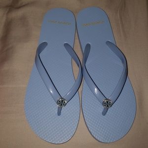 Tory burch flip flops size 7